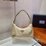 Prada re-edition 2000 nylon mini bag 1NE515 khaki 23x13x5cm - 1