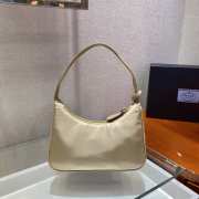 Prada re-edition 2000 nylon mini bag 1NE515 khaki 23x13x5cm - 2