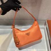 Prada re-edition 2000 nylon mini bag 1NE515 orange 23x13x5cm - 2