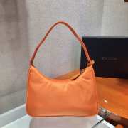 Prada re-edition 2000 nylon mini bag 1NE515 orange 23x13x5cm - 4