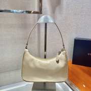 Prada re-edition 2000 nylon mini bag khaki 22x12x6cm - 4