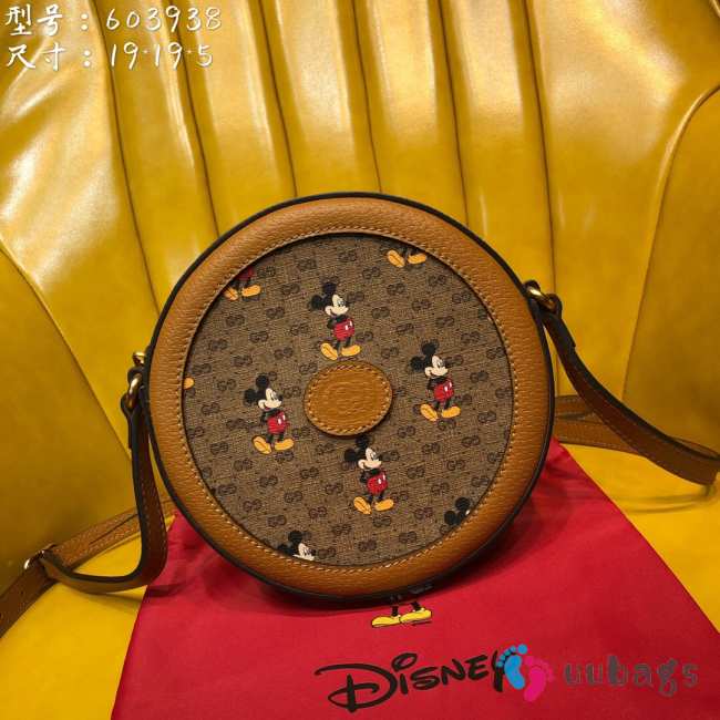 Gucci Disney x Gucci round shoulder bag 603938 17cm - 1