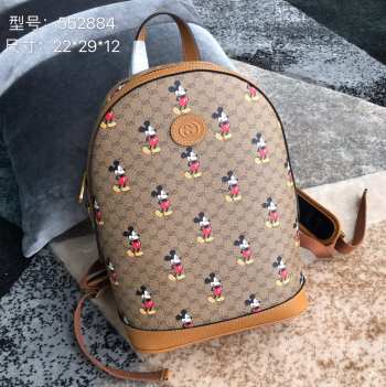 Gucci Disney x Gucci small backpack 552884 21.5cm