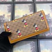 GUCCI Disney x Gucci zip around wallet Style ‎602532 19cm - 2