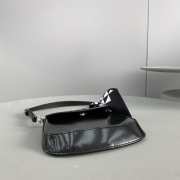 Prada Cleo flap Axillarybag black 14.5x3x17cm - 2