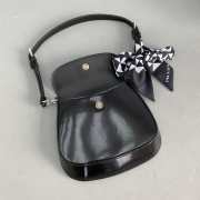 Prada Cleo flap Axillarybag black 14.5x3x17cm - 6