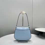 Prada Cleo Axillarybag blue 23x17x4cm - 6