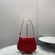 Prada Cleo Axillarybag red 23x17x4cm - 4