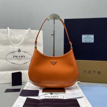 Prada Cleo Axillarybag orange 27×19×5cm