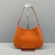 Prada Cleo Axillarybag orange 27×19×5cm - 4