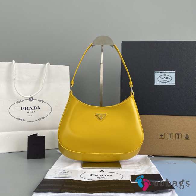 Prada Cleo Axillarybag yellow 27×19×5cm - 1