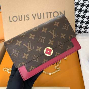 LV FLORE CHAIN WALLET M69578 17.5 x 11.5 x 3.5 cm