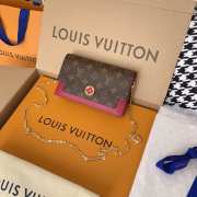 LV FLORE CHAIN WALLET M69578 17.5 x 11.5 x 3.5 cm - 2