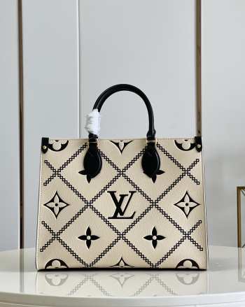 LV ONTHEGO MM TOTE BAG M46016 35cm