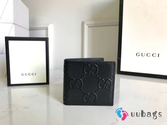 GUCCI GG embossed wallet 625562 11x9cm - 1