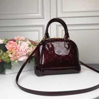 lv Alam bag dark red 25cm