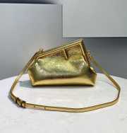 Fendi the first bag gold 26×9.5×18cm - 1