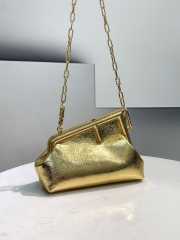 Fendi the first bag gold 26×9.5×18cm - 2