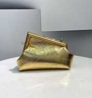 Fendi the first bag gold 26×9.5×18cm - 3