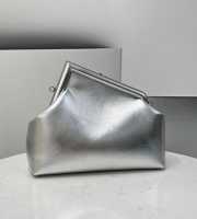 Fendi the first bag silver 32.5x15x23.5cm - 2