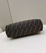 Fendi the first bag classic pattern dark brown 32.5×15×23.5cm - 4