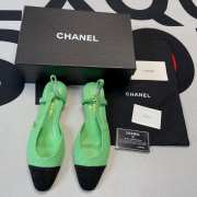 chanel low heels green 35-41 - 2