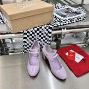 CL patent leather mid heels light purple 35-41 - 4