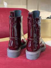 LV patent leather Martin boots dark red 35-41 - 2