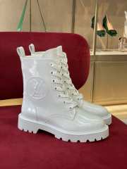 LV patent leather Martin boots white 35-41 - 1