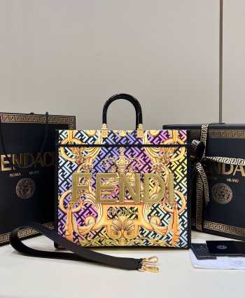 Fendi tote bag 36x13x32cm