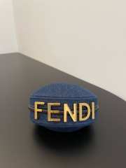 Fendi praphy bag Denim Blue 16.5x14x5cm - 3