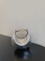 Fendi praphy bag silver 16.5x10x5cm - 4