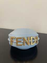 Fendi praphy bag blue 16.5x10x5cm - 2