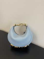 Fendi praphy bag blue 16.5x10x5cm - 4