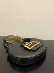 Fendi Cookie handle bag black 22x4.5x17.5cm - 2