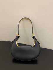 Fendi Cookie handle bag black 22x4.5x17.5cm - 3