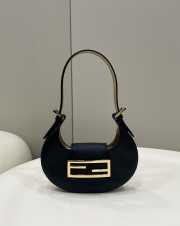 Fendi Cookie handle bag black 19x3.5x10cm - 1