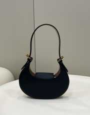 Fendi Cookie handle bag black 19x3.5x10cm - 4