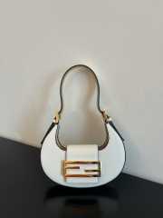 Fendi Cookie handle bag white 22x4.5x17.5cm - 1