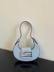 Fendi Cookie handle bag blue 22x4.5x17.5cm - 1