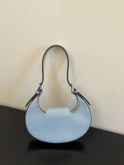 Fendi Cookie handle bag blue 22x4.5x17.5cm - 4