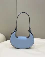 Fendi Cookie handle bag blue 19x3.5x10cm - 3