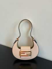 Fendi Cookie handle bag pink 22x4.5x17.5cm - 1