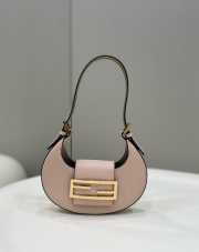 Fendi Cookie handle bag pink 19x3.5x10cm - 1