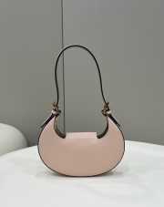 Fendi Cookie handle bag pink 19x3.5x10cm - 2