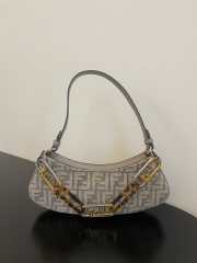 Fendi O-lock bag vintage white 32x6x12cm - 1