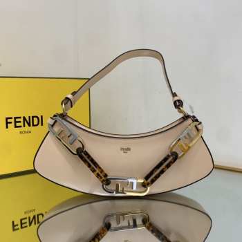 Fendi O-lock bag swing pink 32x6x12cm