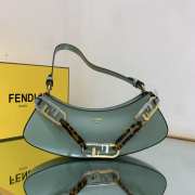 Fendi O-lock bag swing green 32x6x12cm - 1