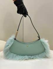 Fendi O-lock bag blue 32x6x12cm - 1