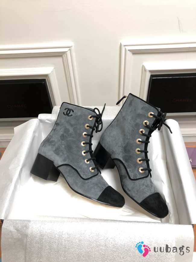 Chanel low boots dark grey 35-40 - 1